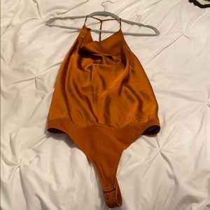 Abercrombie & Fitch cowl neck bodysuit